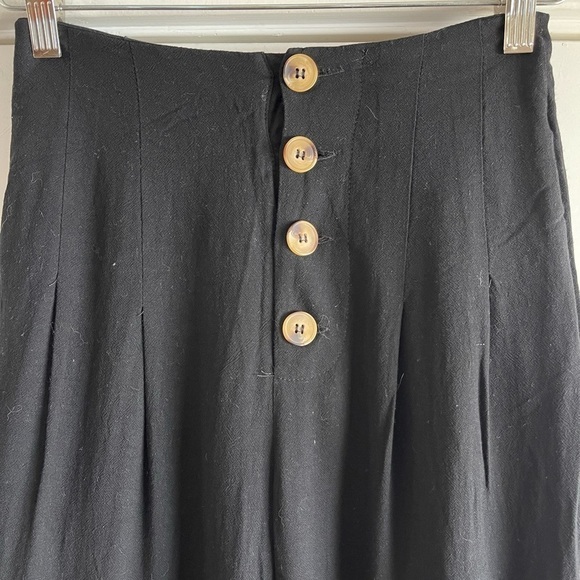 Cute Cropped Wide Leg Pants - S - Picture 2 of 4